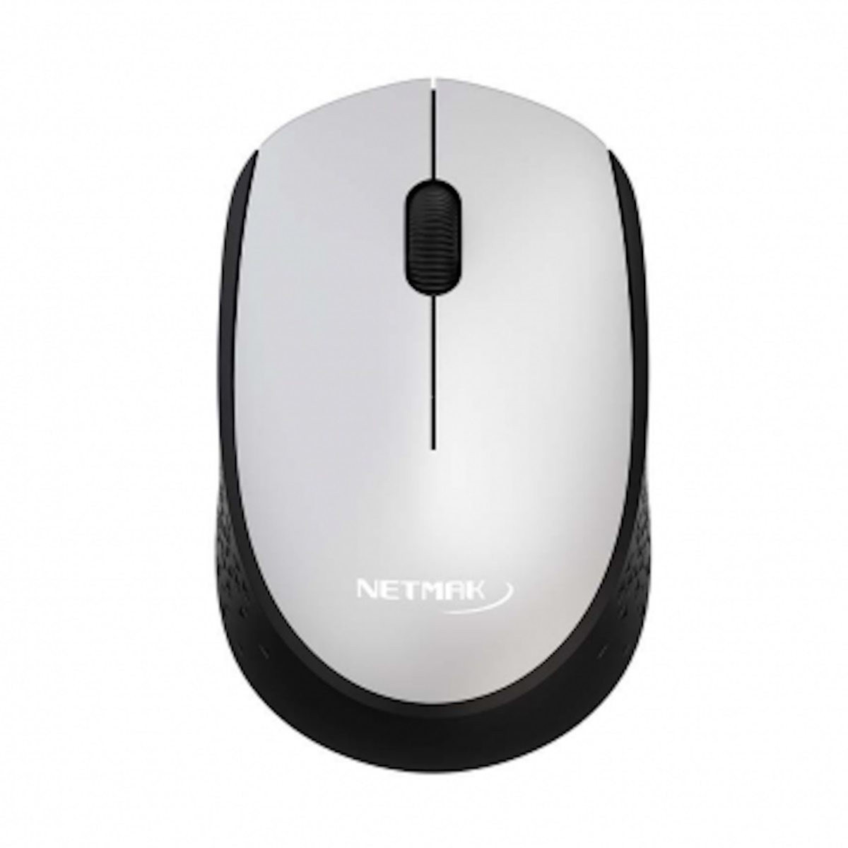 Mouse Inalambrico Nm-m680 Gris Netmak