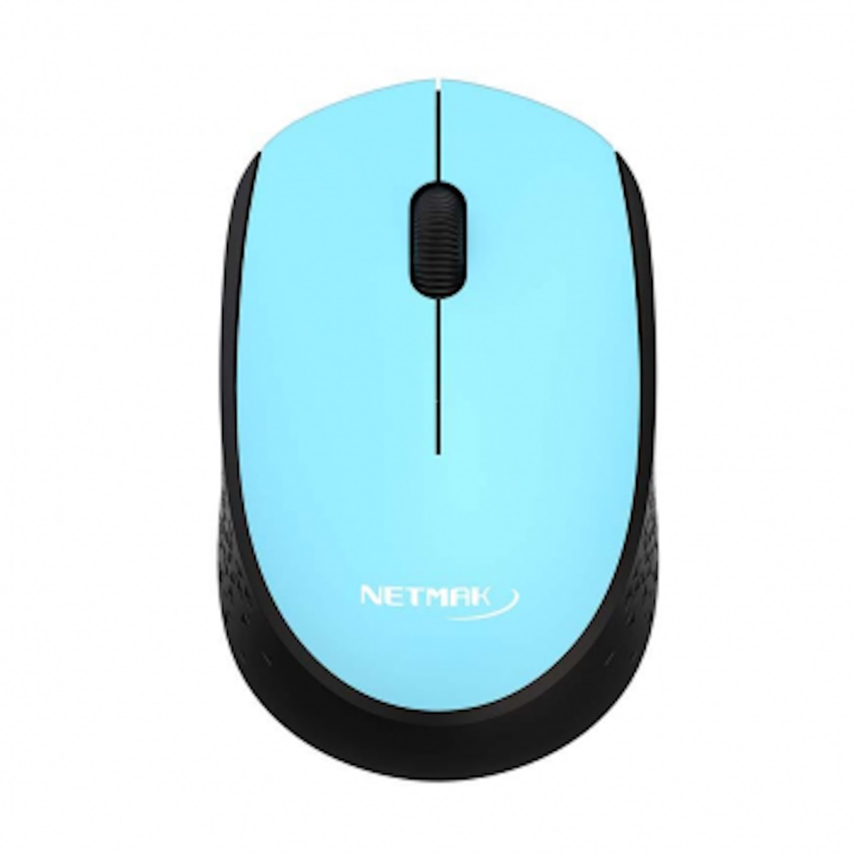 Mouse Inalambrico Nm-m680 Celeste Netmak
