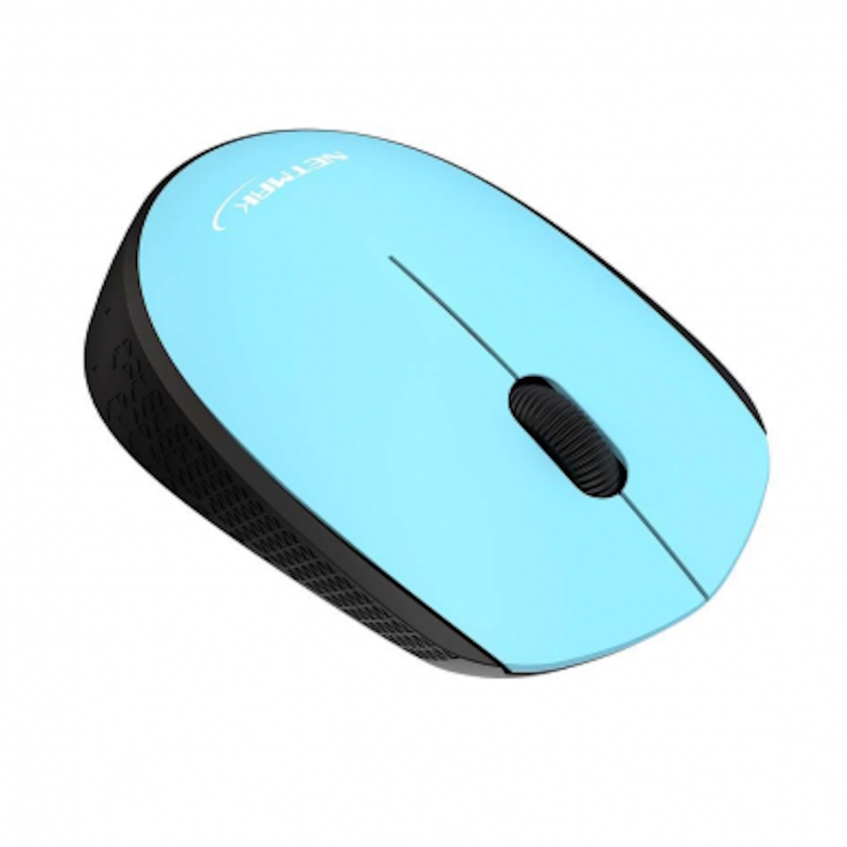 Mouse Inalambrico Nm-m680 Celeste Netmak