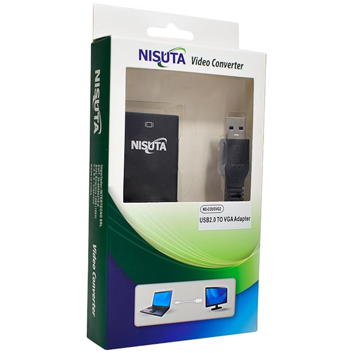 Conversor Usb 2.0 A Hdmi Nisuta