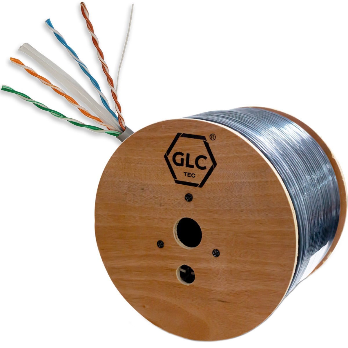 Bobina Cable UTP Cat 6 305m INTERIOR/EXTERIOR Doble Vaina GLC
