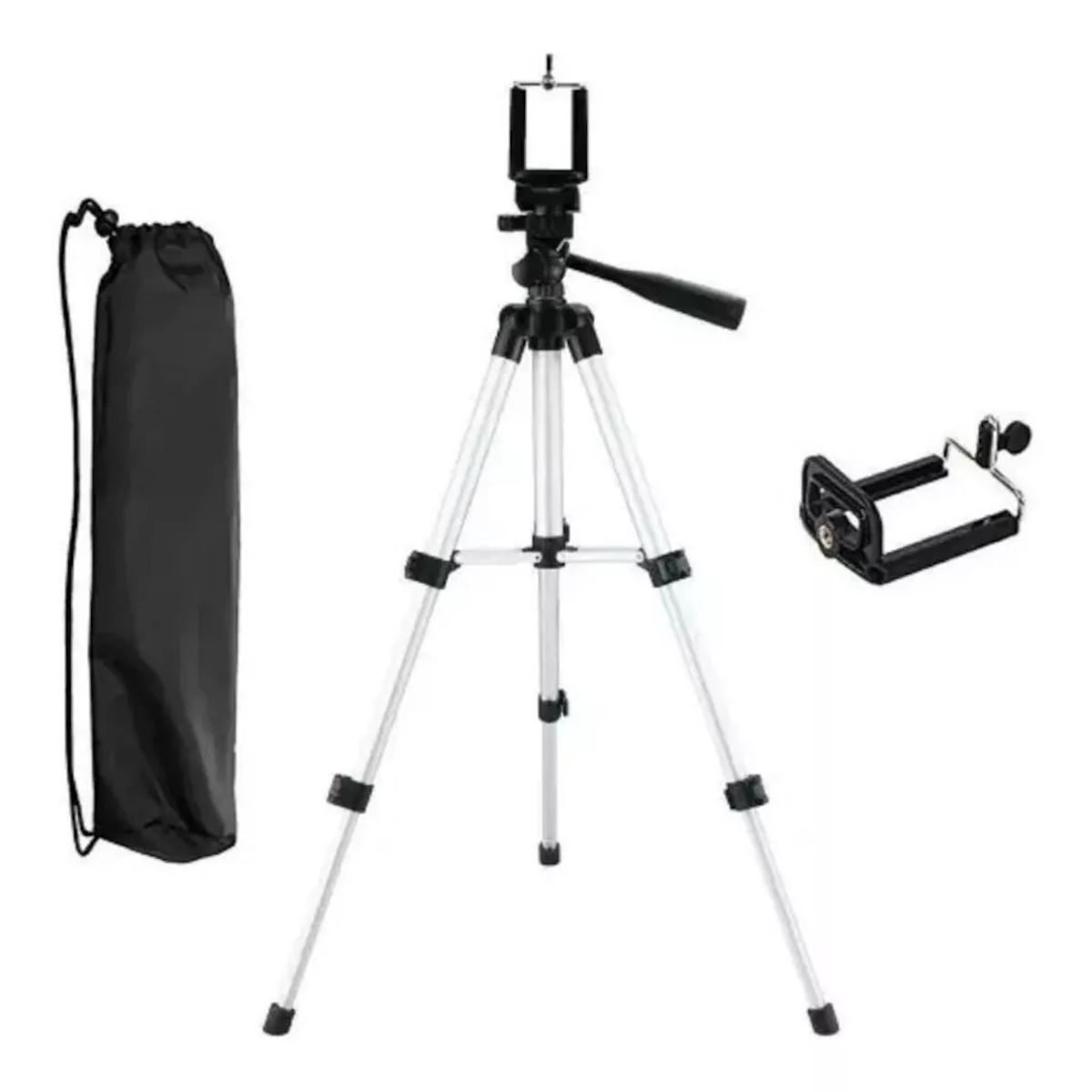 Tripode De Aluminio C/ Soporte Celular Tr8 1.02m Skyway