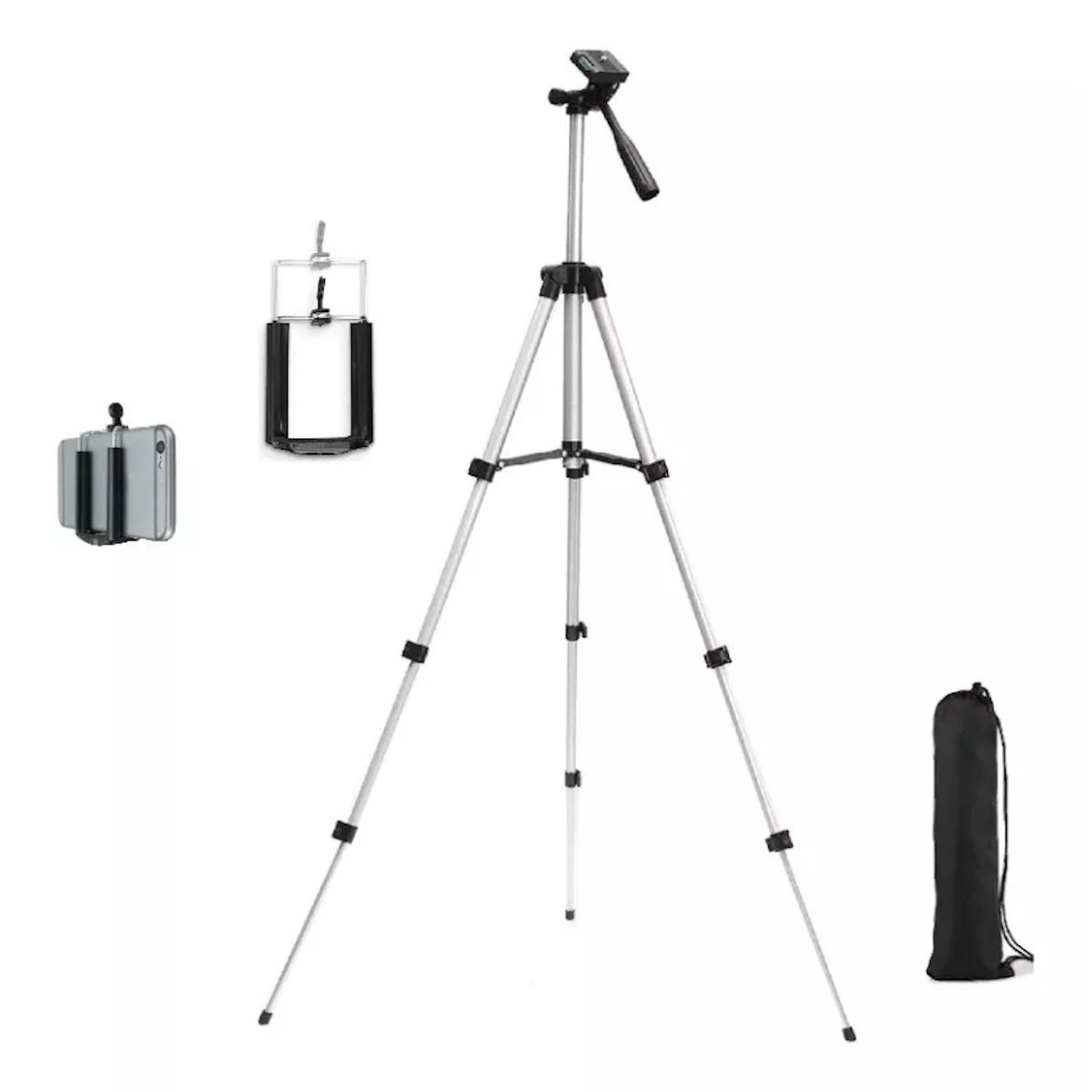 Tripode De Aluminio C/ Soporte Celular Tr8 1.02m Skyway