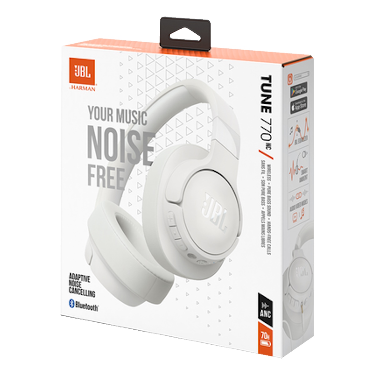 Auriculares Bluetooth Vincha Tune 770nc Blanco Jbl