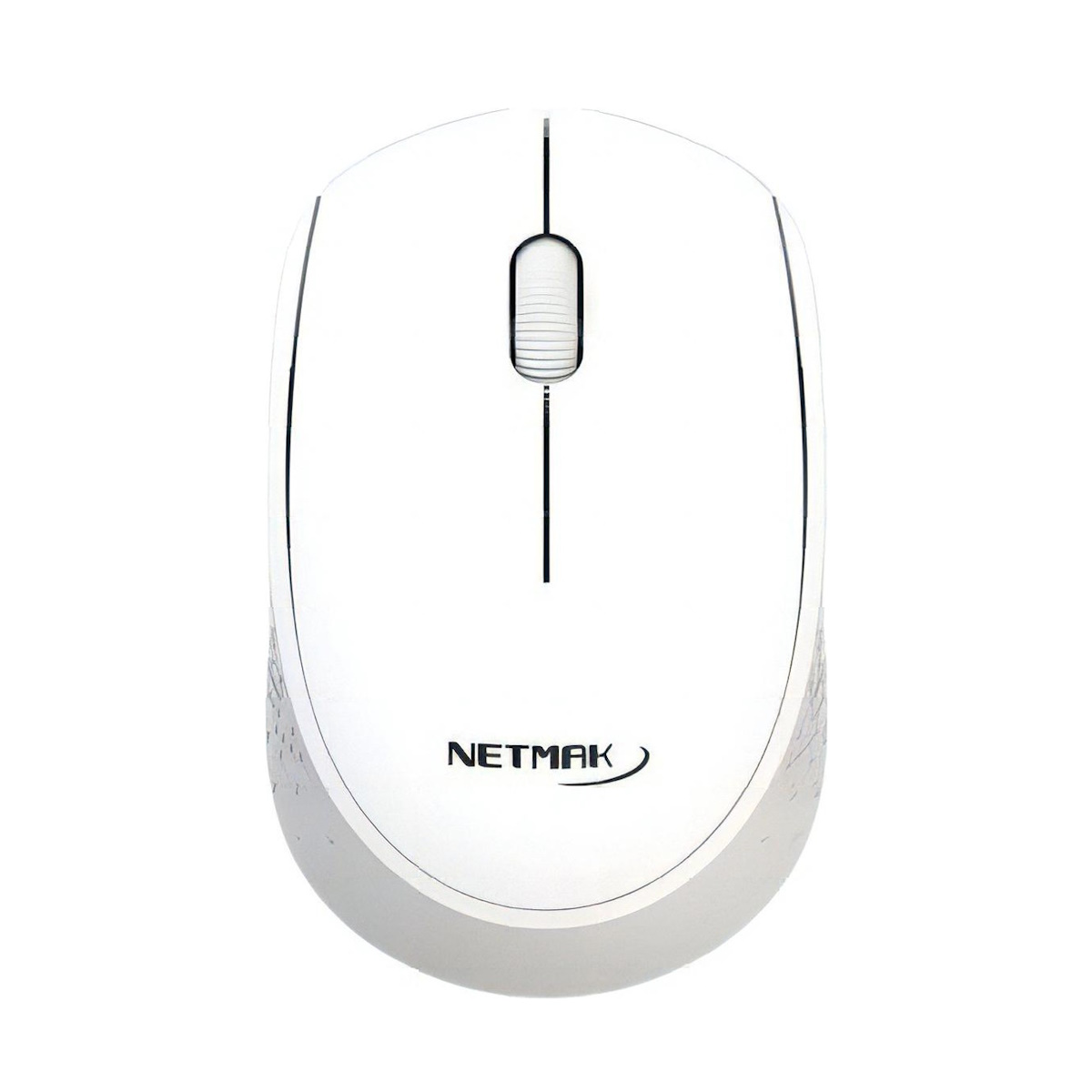 Mouse Inalambrico Nm-m680 Blanco Netmak