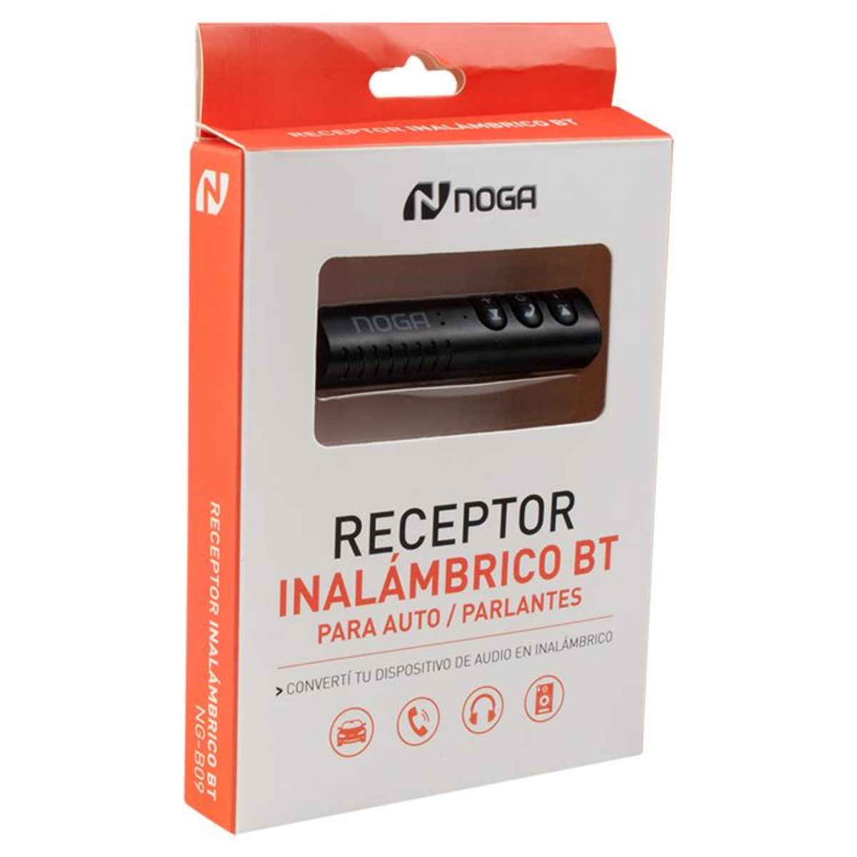Adaptador Receptor Bluetooth Noga
