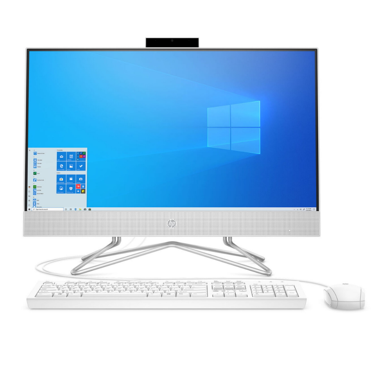 Pc All In One Aio Hp 22-dd0541la Ryzen 3 3250u- 8gb - Ssd 256gb - 21,5