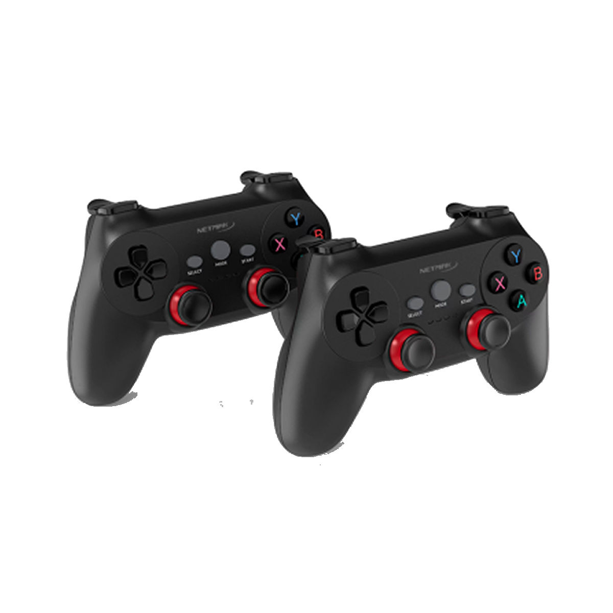 Consola Game Stick 4K Con 2 Joysticks Inalambricos Negro M8 Netmak