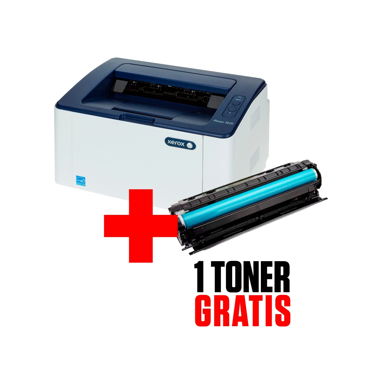 Combo Impresora Laser 3020 Wifi Xerox + 1 toner alternativo