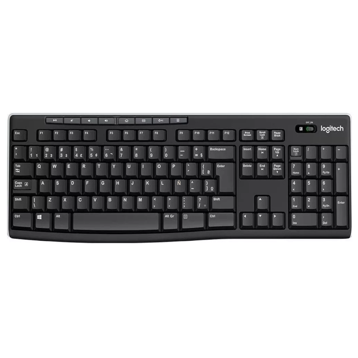 Teclado Inalambrico K270 Negro Español Logitech