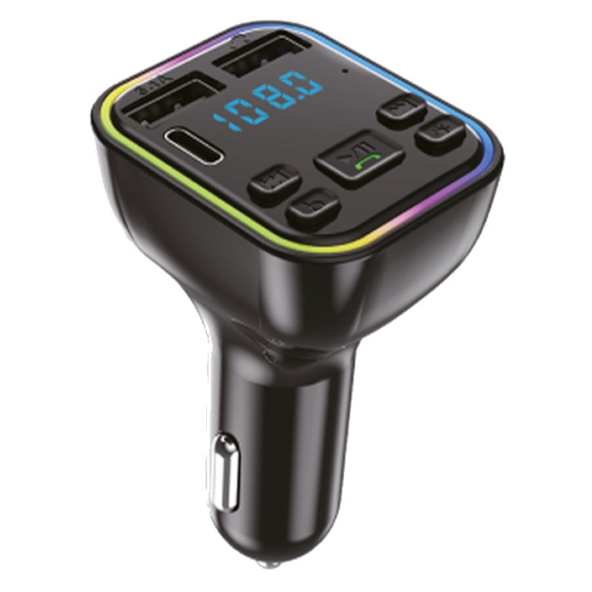 Transmisor FM Bluetooth + 2 USB 3.1 + USB C NM-CAR38 Netmak