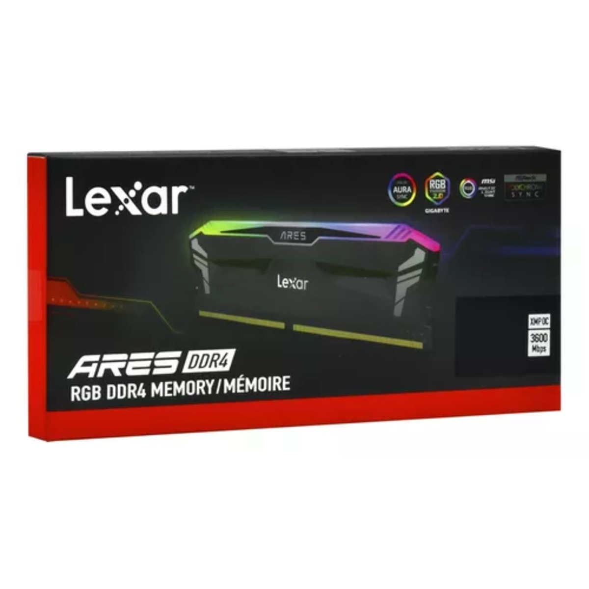 Memoria Ram Pc DDR4 8Gb 3600Mhz Ares RGB Lexar