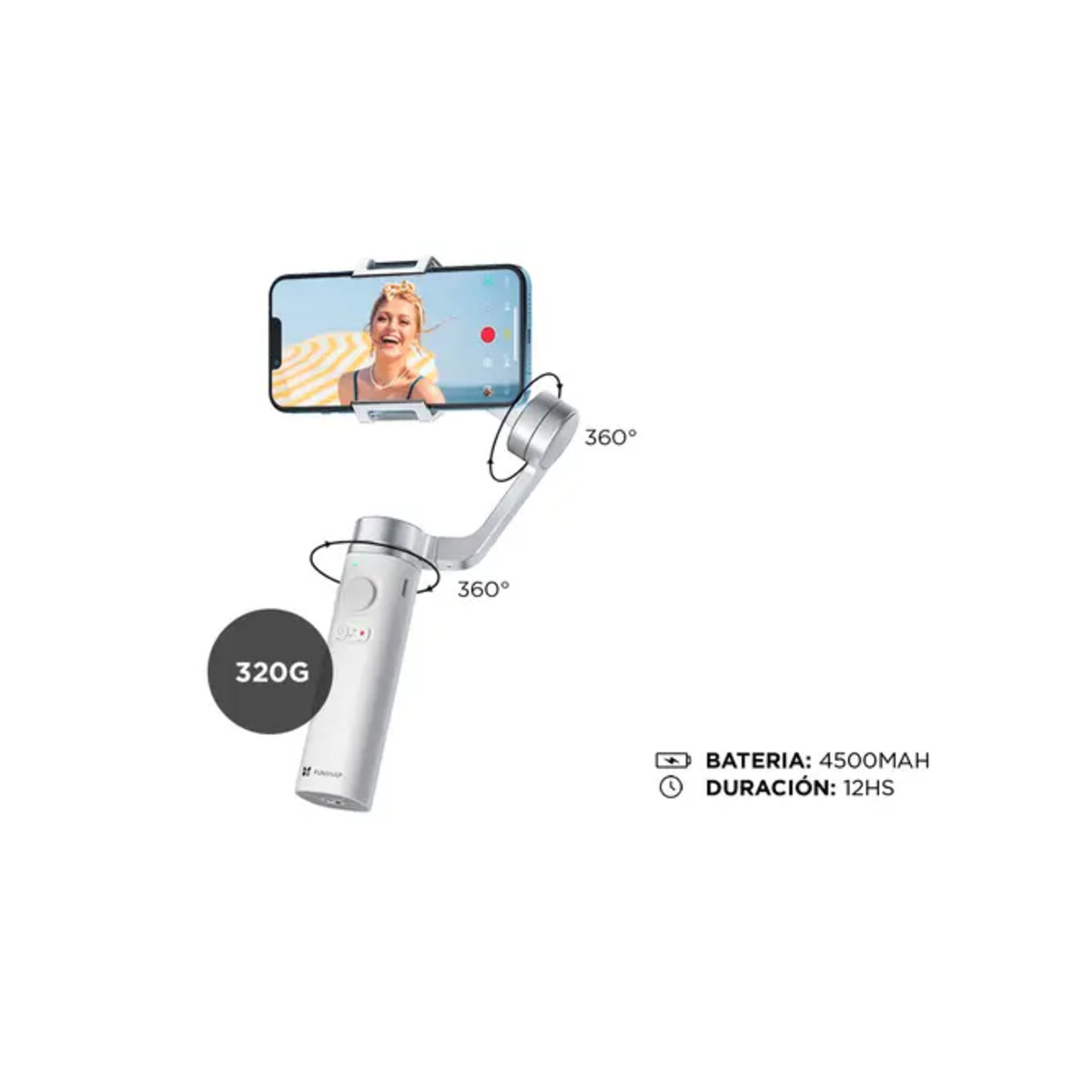 Estabilizador Gimbal G500 Celular Steady Gadnic