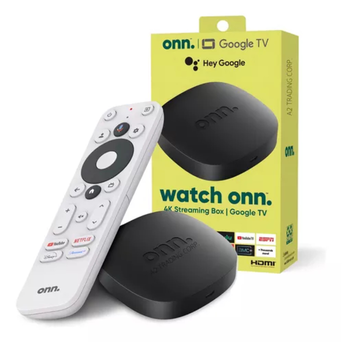 Streaming Box 2da Generación 4K Google Tv Watch Onn