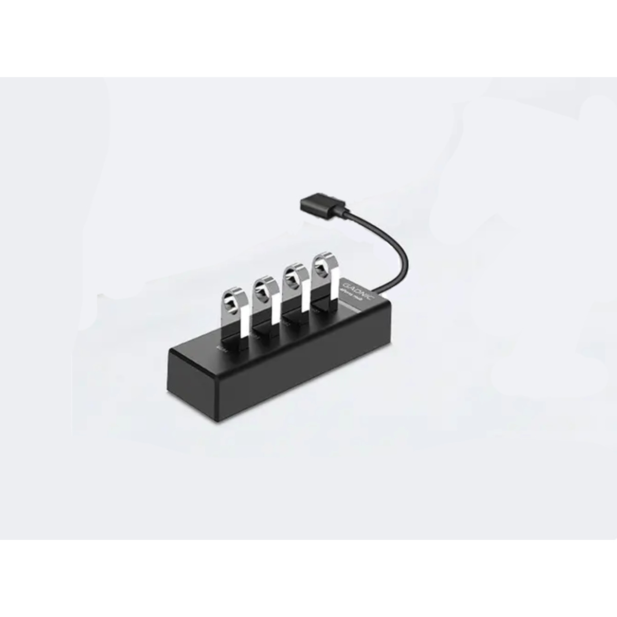 Hub USB 3.0 4 puertos USB Luz Led Gadnic