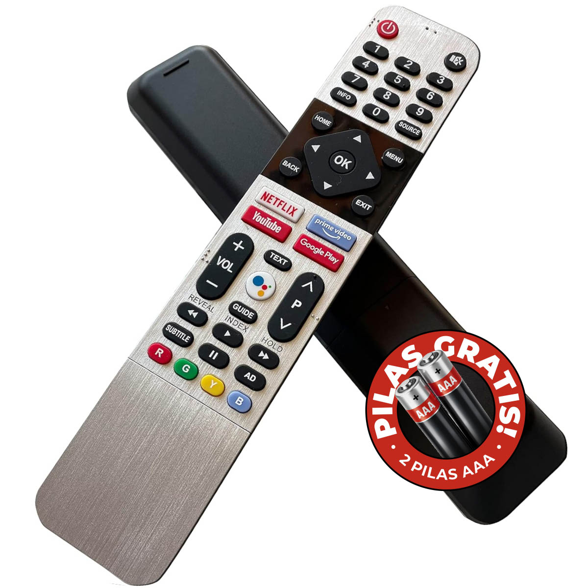 Control Remoto TV Admiral Noblex 585 Skyworth 43U20