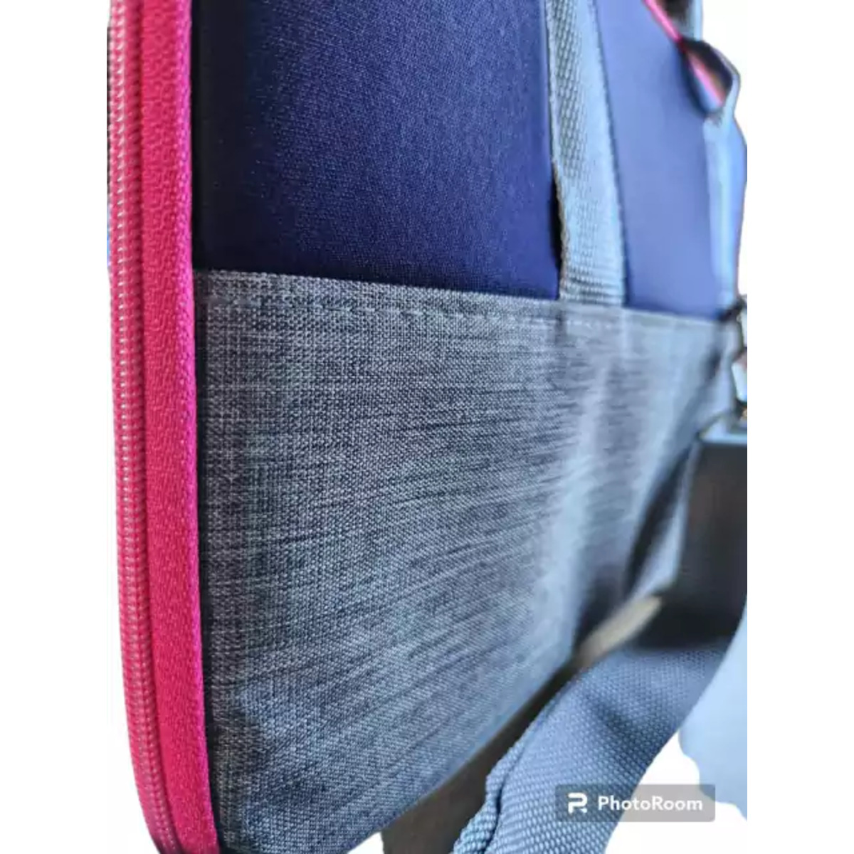 Maletin Funda Notebook 14 15.6 Bolsillo Azul/Gris CdTek