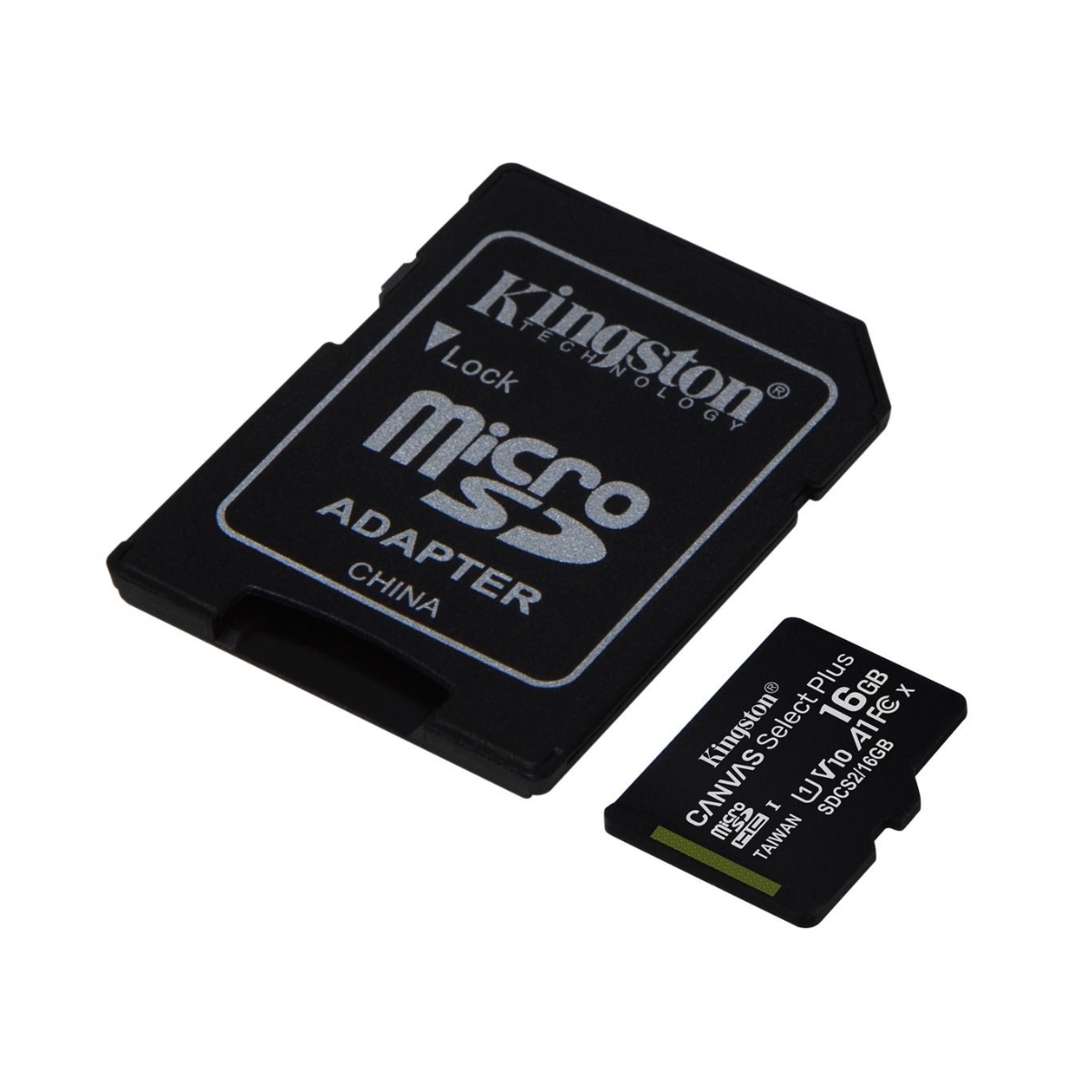Memoria MicroSD 16GB Clase 10 Canvas Kingston