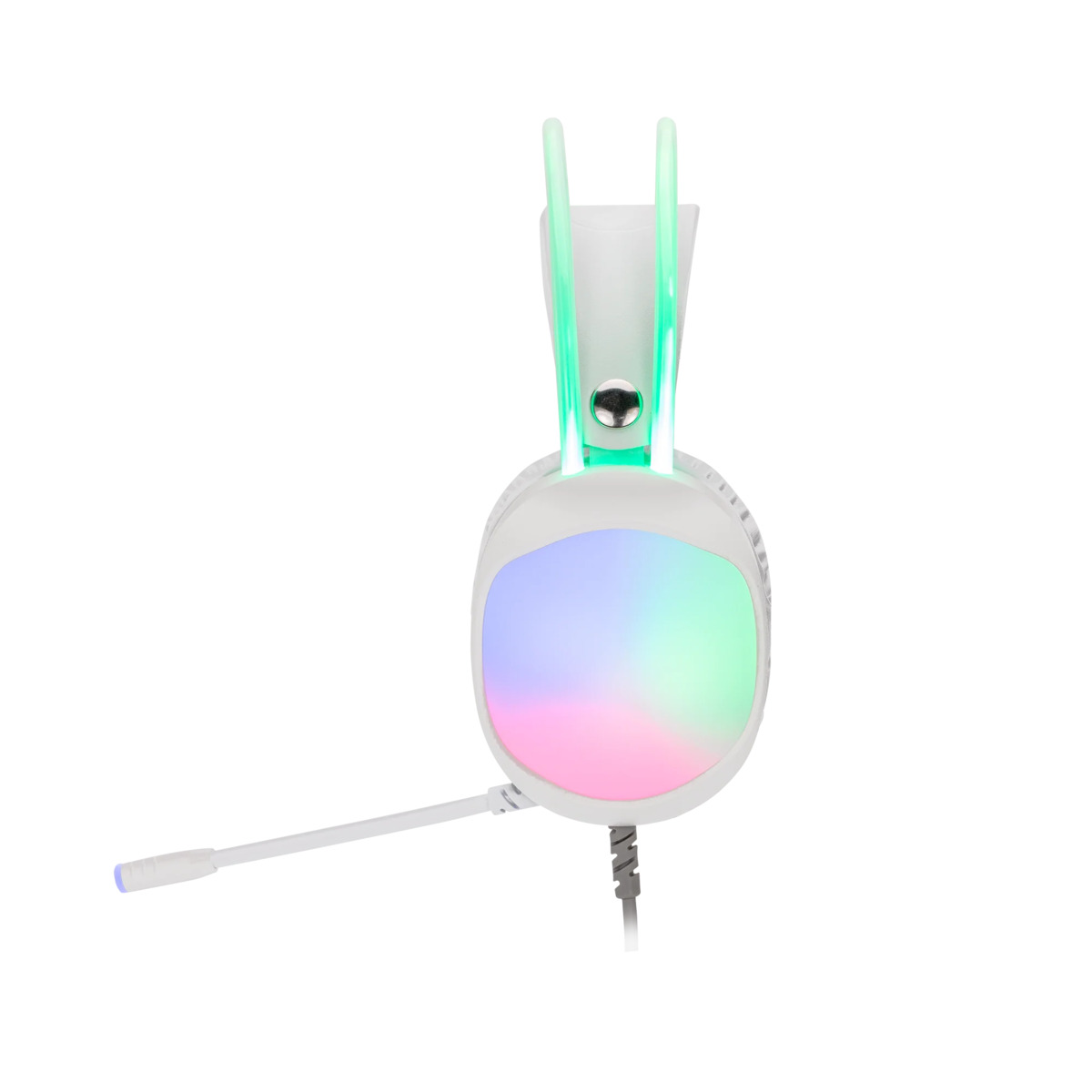 Auriculares Gamer Cable Vincha HG8959 RGB Blanco Marvo