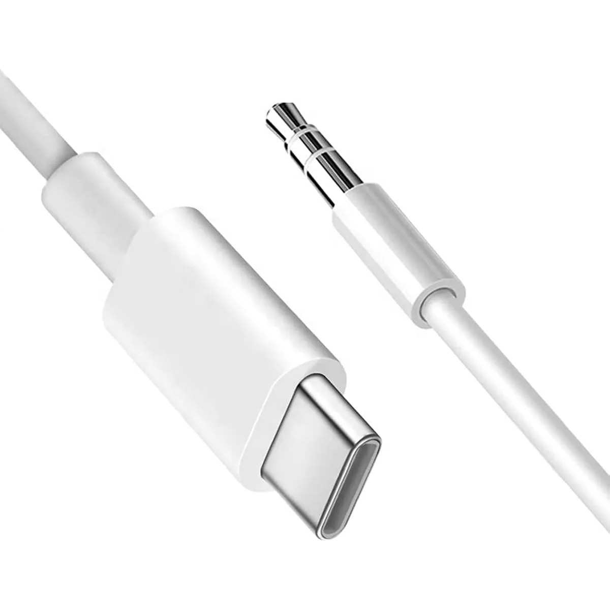 Cable USB C a MiniPlug 3.5mm 1 Metro GM-6079 Blanco Skyway