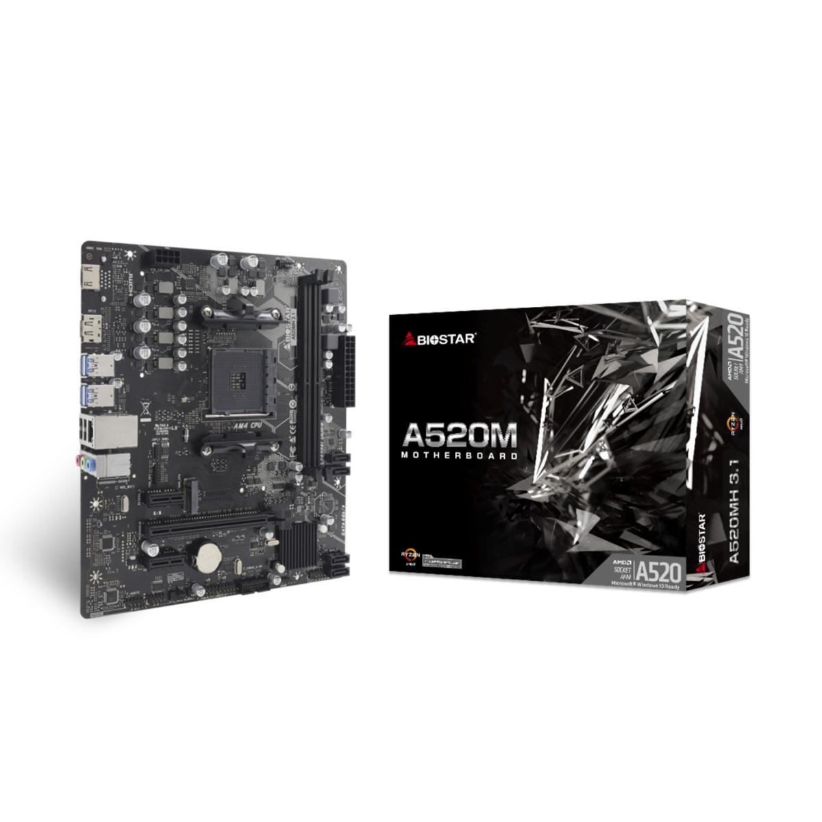Combo Actualizacion Ryzen 3 3200G - A520 Biostar - Ram 8Gb