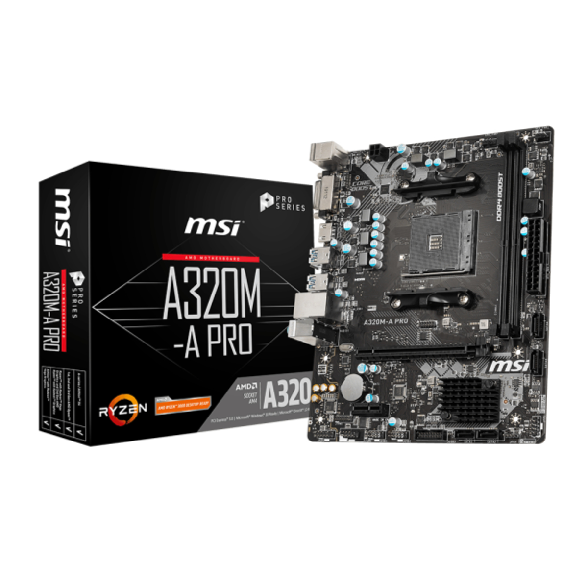 Combo Actualizacion  Athlon 3000G - A320 MSI - Ram 8Gb