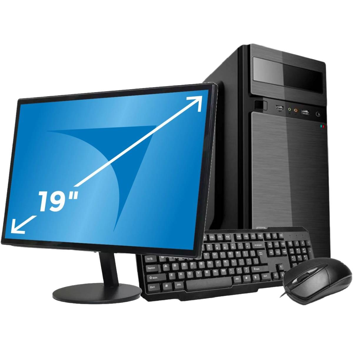 Computadora Celeron G5905 - 8Gb - Ssd 240 - Monitor 19