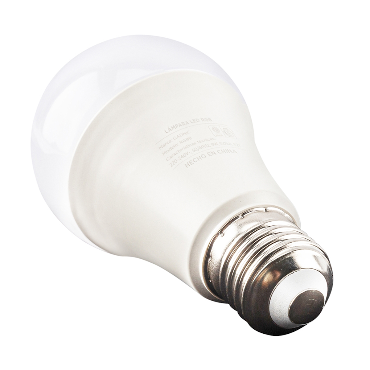 Lampara Smart Rgb 220v WiFi RGB9 Gadnic