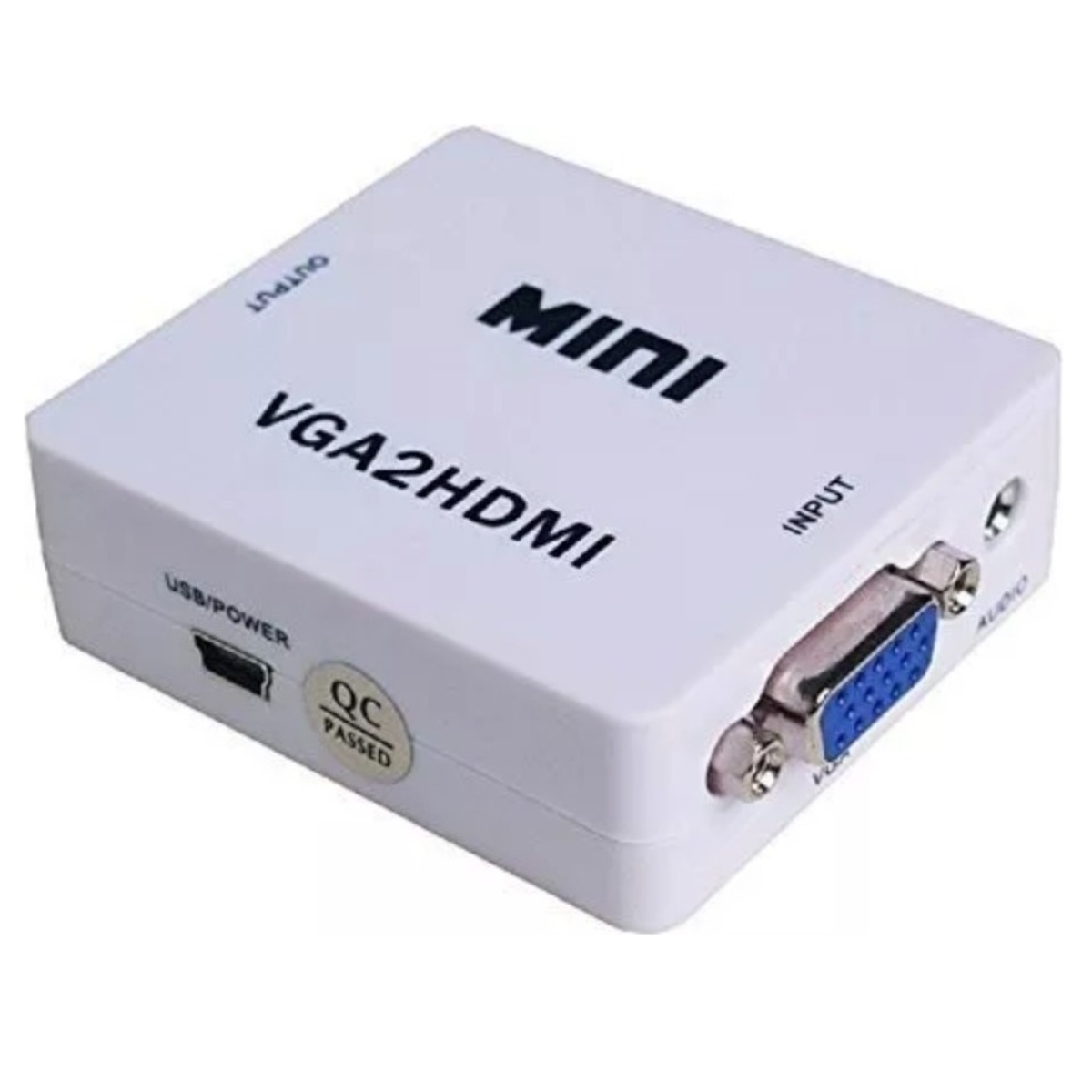 Conversor VGA a HDMI Caja (No Bidireccional)