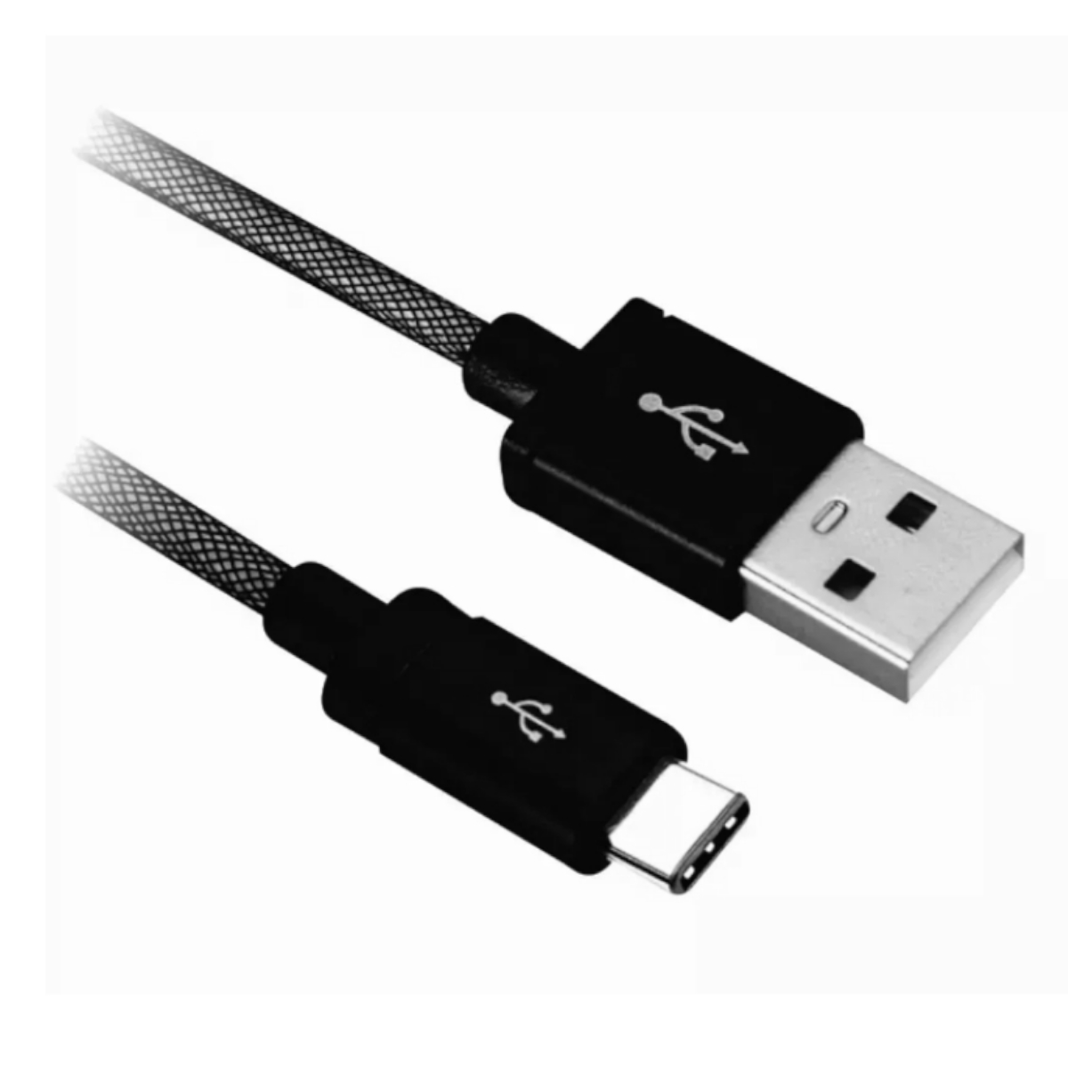 Cable USB C a USB 2.0 1m Mallado
