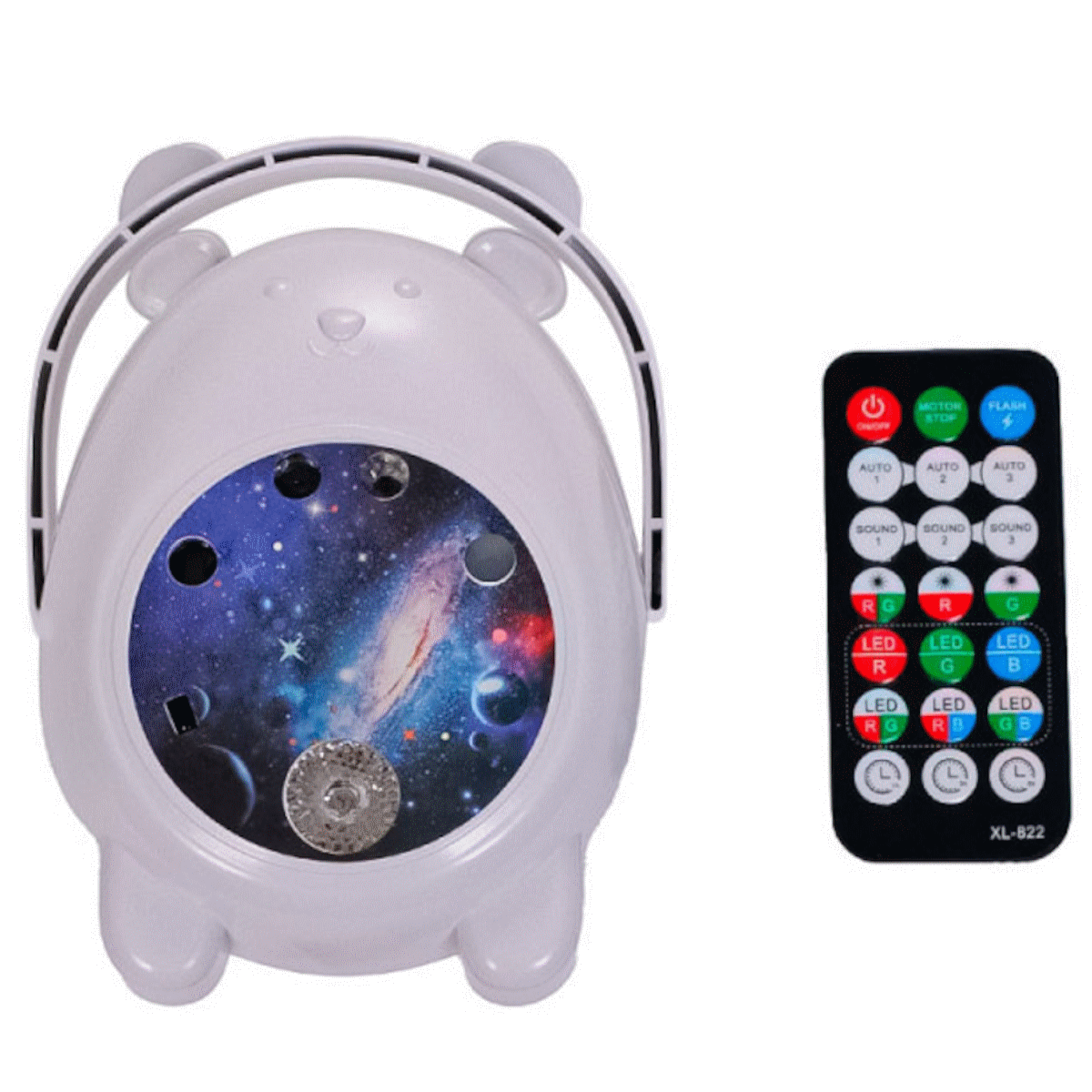 Lampara Led Oso Proyector Galaxia XL-726