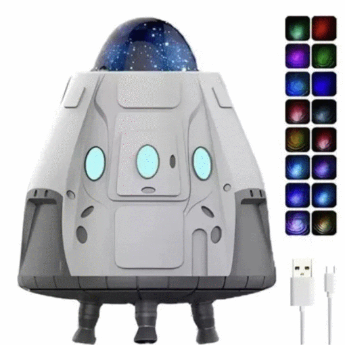 Lampara Led Capsula Proyector Galaxia TKC01