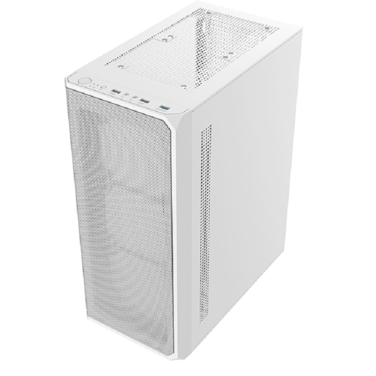 Gabinete Gamer EQS10 Blanco Syx