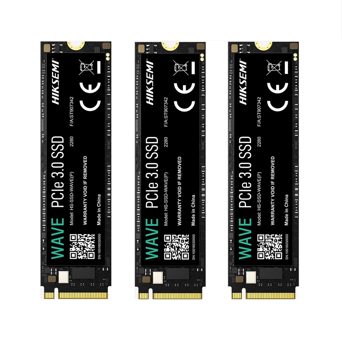Combo SSD NVME 128Gb X3 Unidades