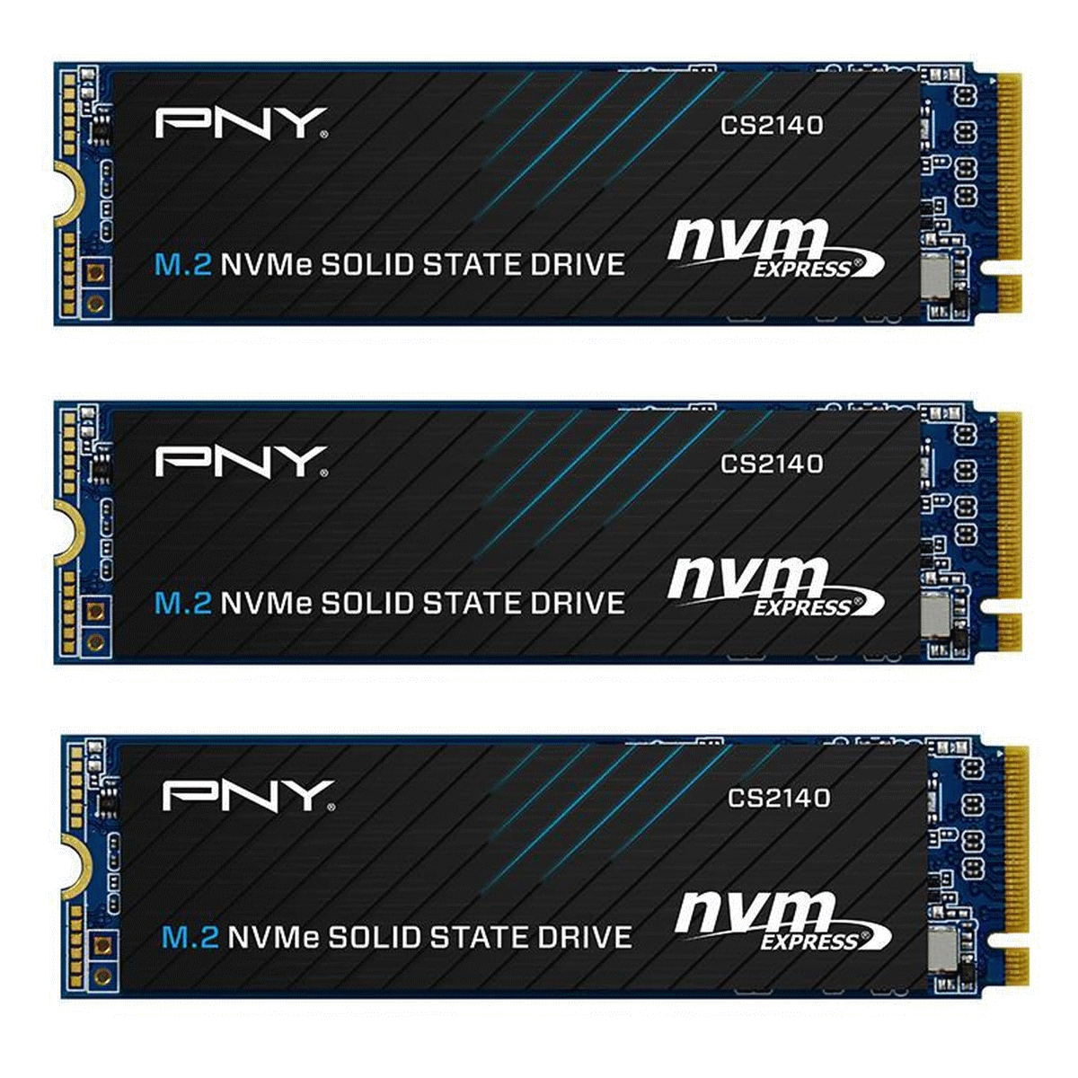 Combo SSD NVME 500Gb X3 Unidades