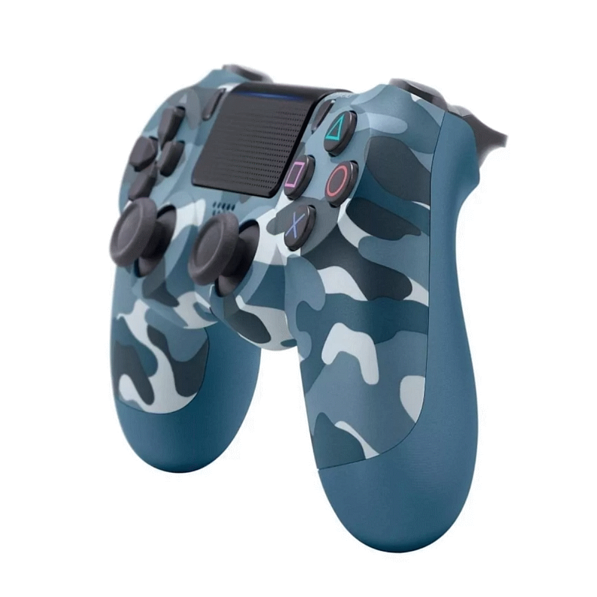 Joystick Inalambrico PS4 Camuflado Alternativo Azul