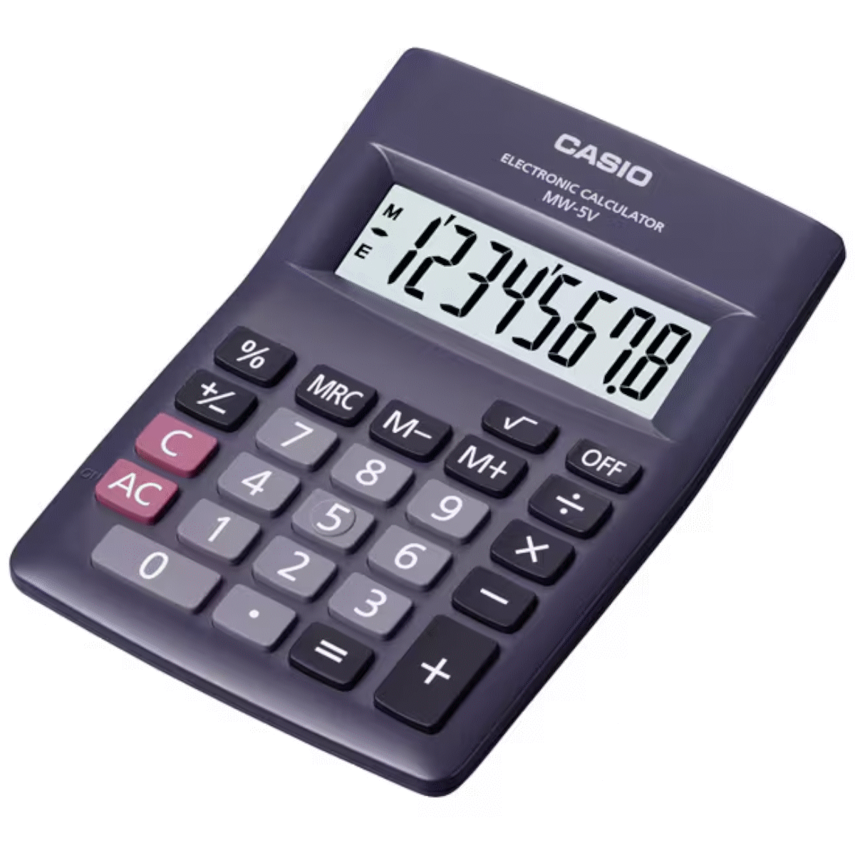 Calculadora MW-5V Negra Casio