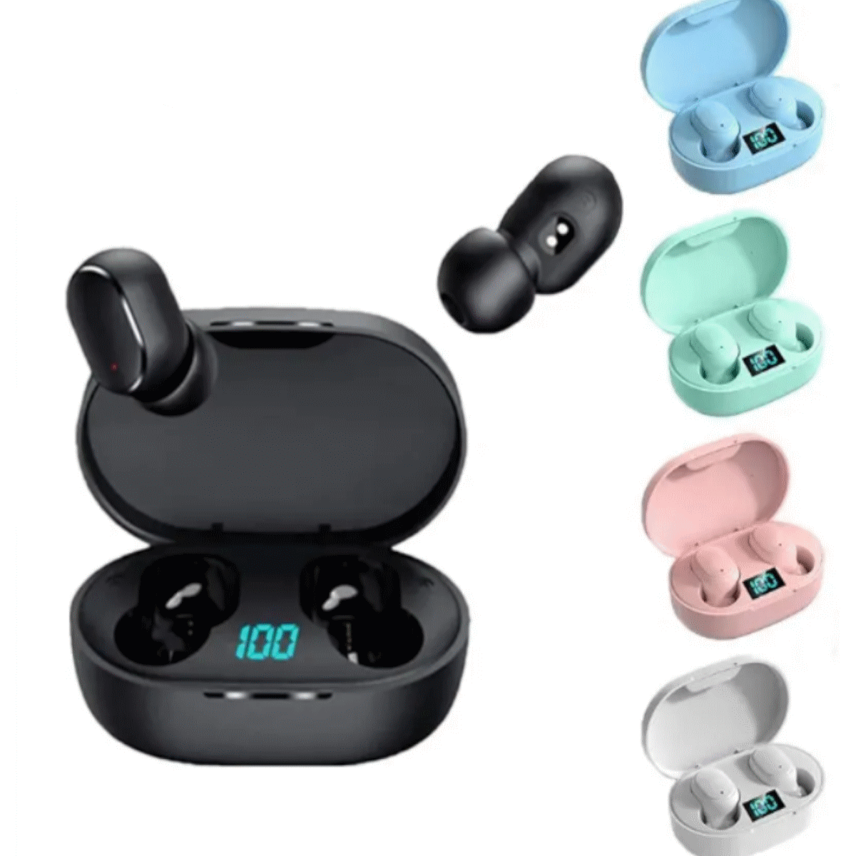 Auriculares Bluetooth In Ear True Multicolor E6S