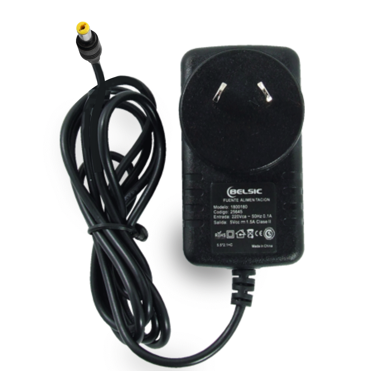 Fuente 12v 2A a Plug 5.5x2.1 Belsic