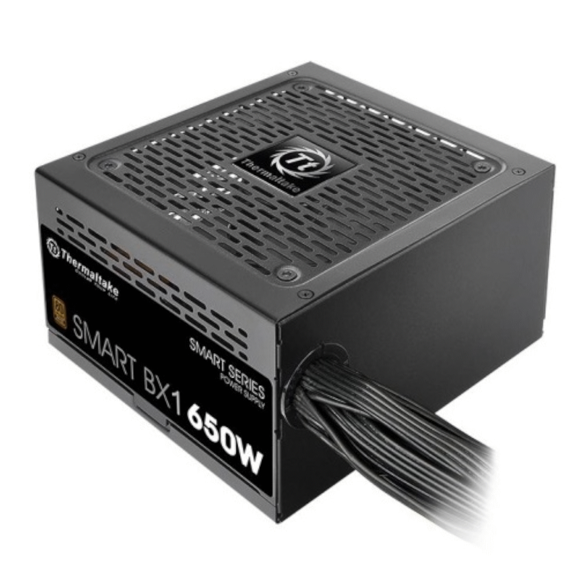 Gabinete Gamer H16 TG ARGB Snow Edition Blanco + Fuente 650W 80 Plus Bronze Thermaltake