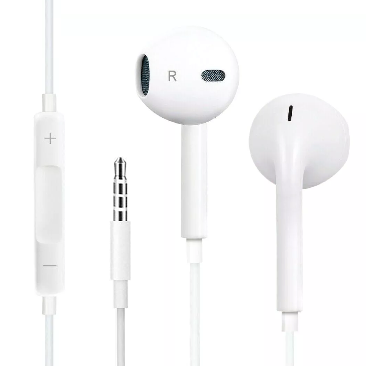Auriculares Cable Earpods Plug 3.5 Headphone Apple