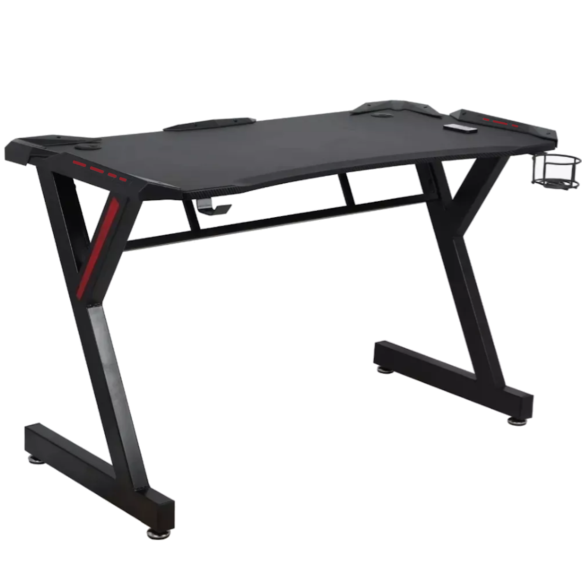 Mesa Escritorio Gamer C/Luz RGB Premium Home