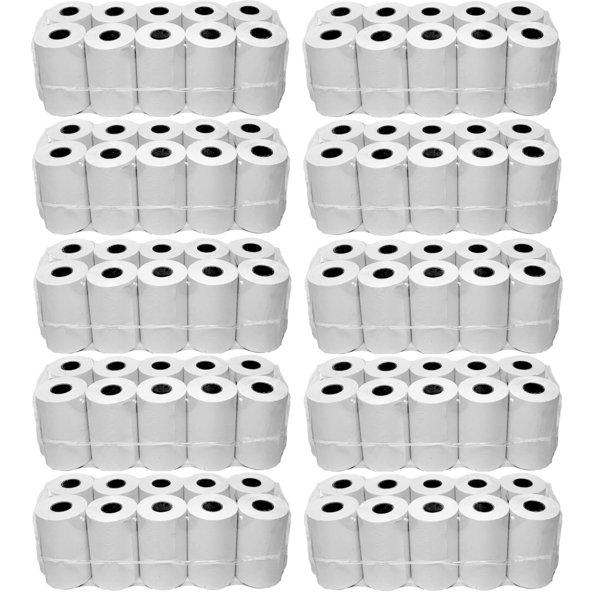 Combo Rollo Papel Termico 80mm x 30Mts 48Grs X100 Unidades