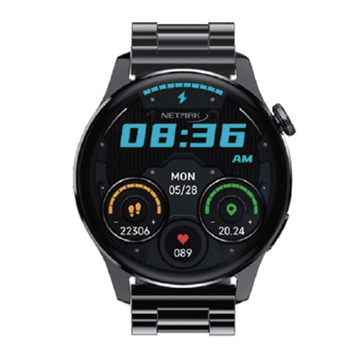 SmartWatch Elite Bluetooth Negro Netmak
