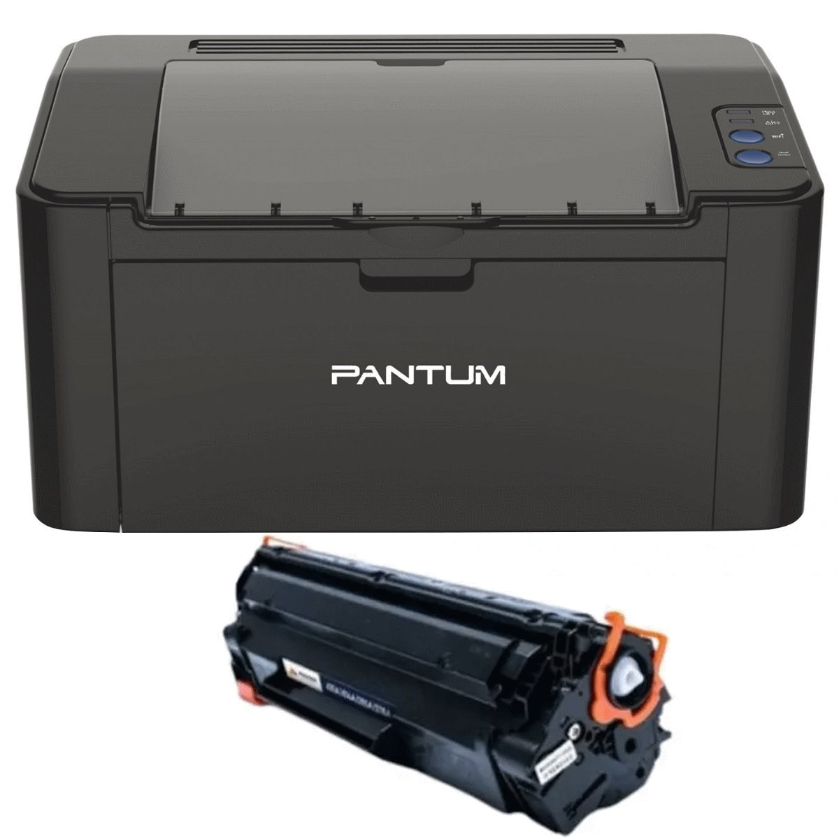 Combo Impresora Pantum P2500W Wifi + Toner Alternativo
