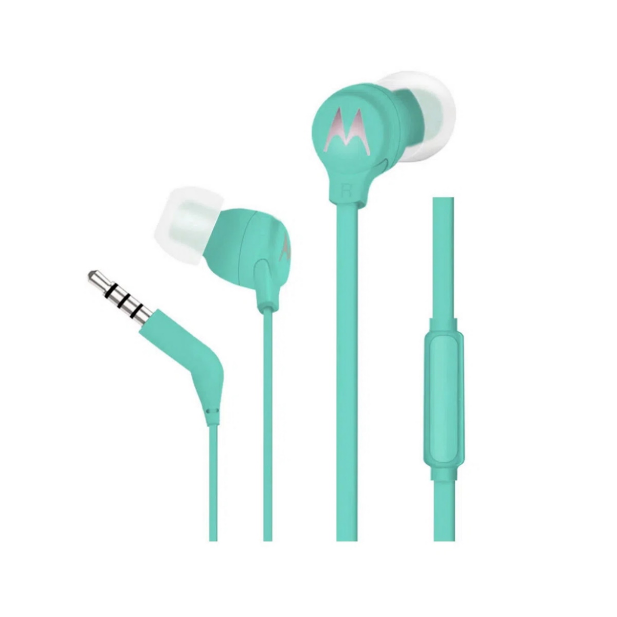 Auriculares Cable In Ear 3-S Turquesa Motorola
