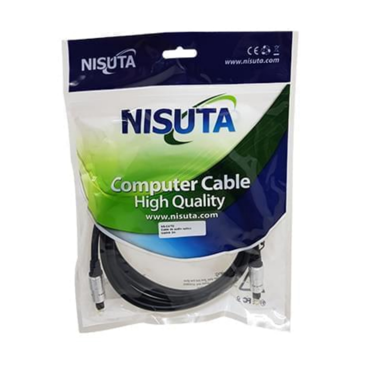Cable Optico Digital Toslink 2m Nisuta