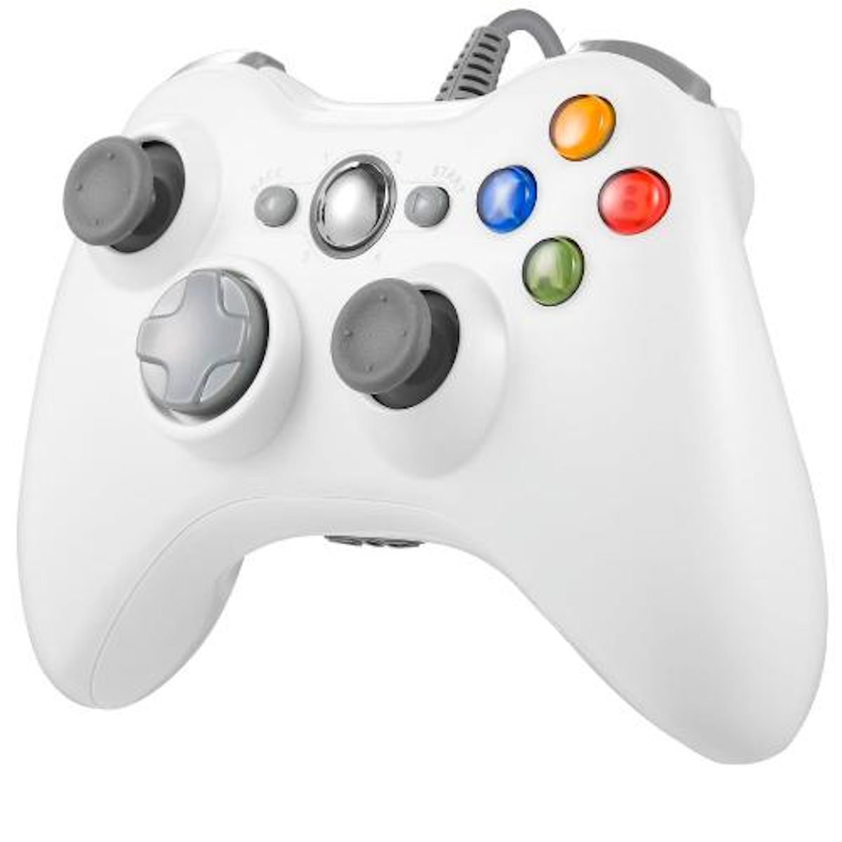 Joystick Xbox 360 C/ Cable Blanco NJX301A