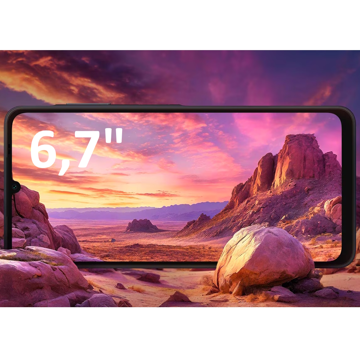 Telefono A06 - 4GB RAM - 128GB ROM - HD + 6.7