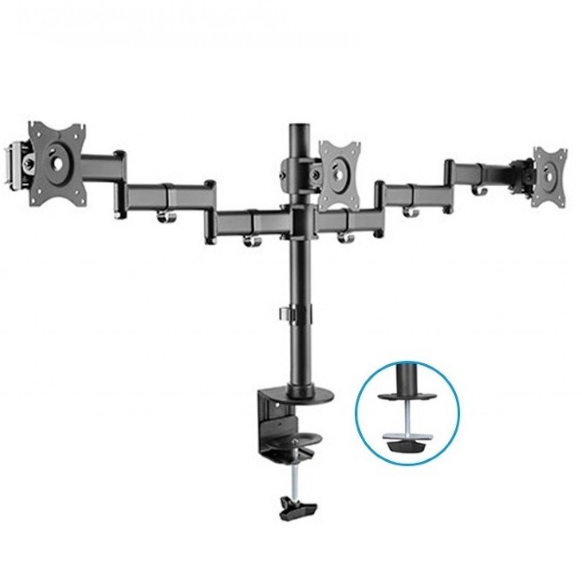 Soporte Tiple Brazo Escritorio Monitor 13